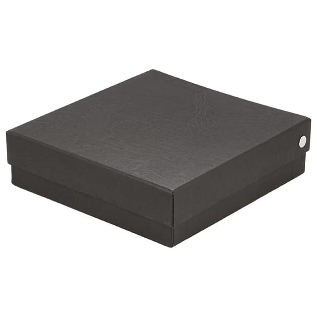 Sıvamalı Rivetli Set Kutusu ( 18 x 20 cm ) - Siyah