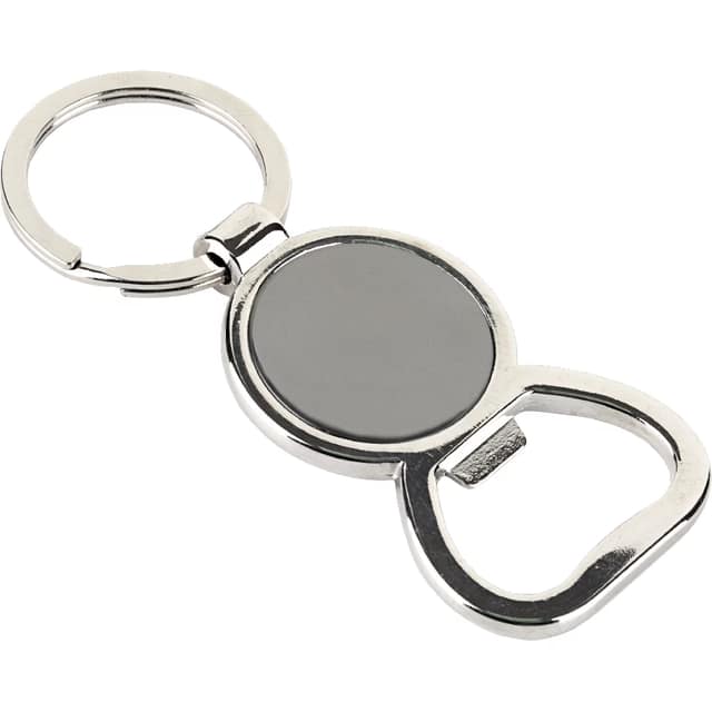 Metal Açacak Anahtarlık - Gümüş