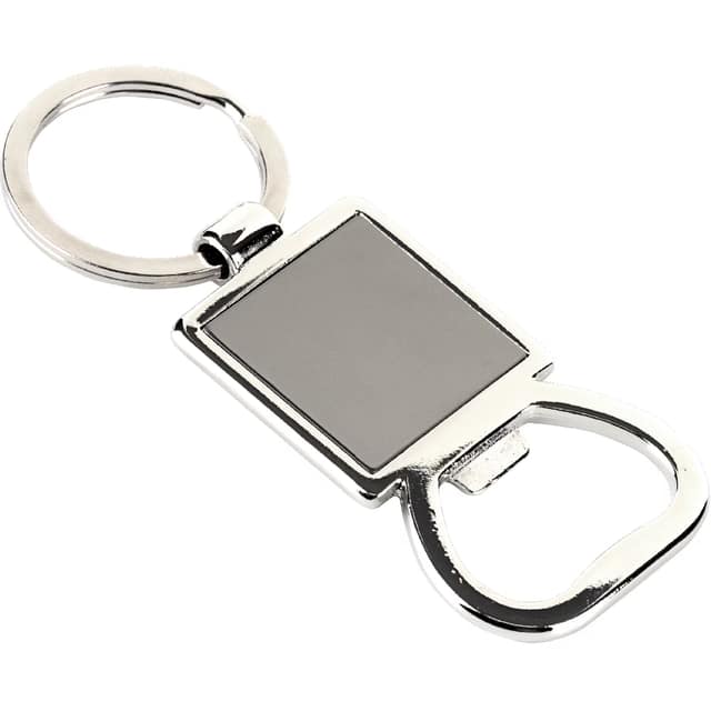 Metal Açacak Anahtarlık - Gümüş