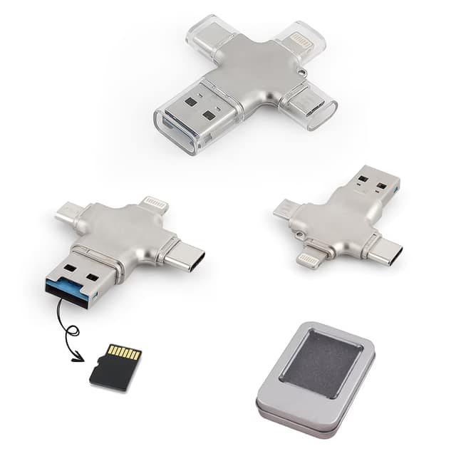 32 GB METAL USB BELLEK - Gümüş / 32 GB