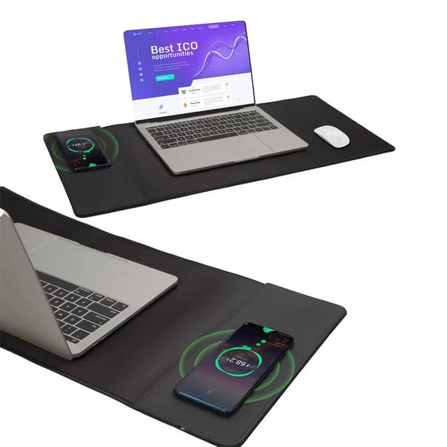 Wireless Mouse Pad - Siyah