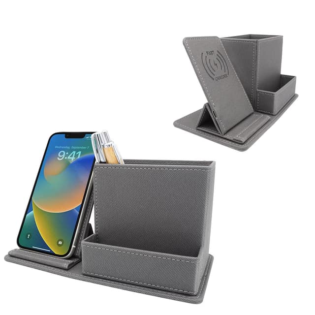 Wireless Masaüstü Kalemlik - Füme