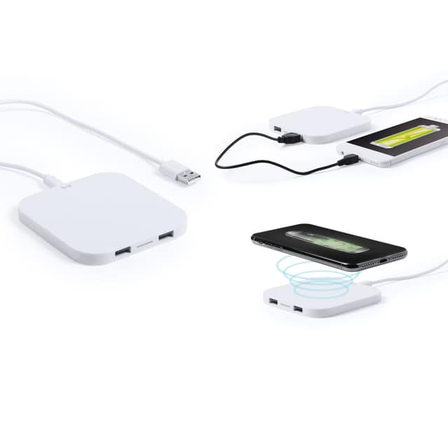 Wireless Şarj Cihazı - Beyaz