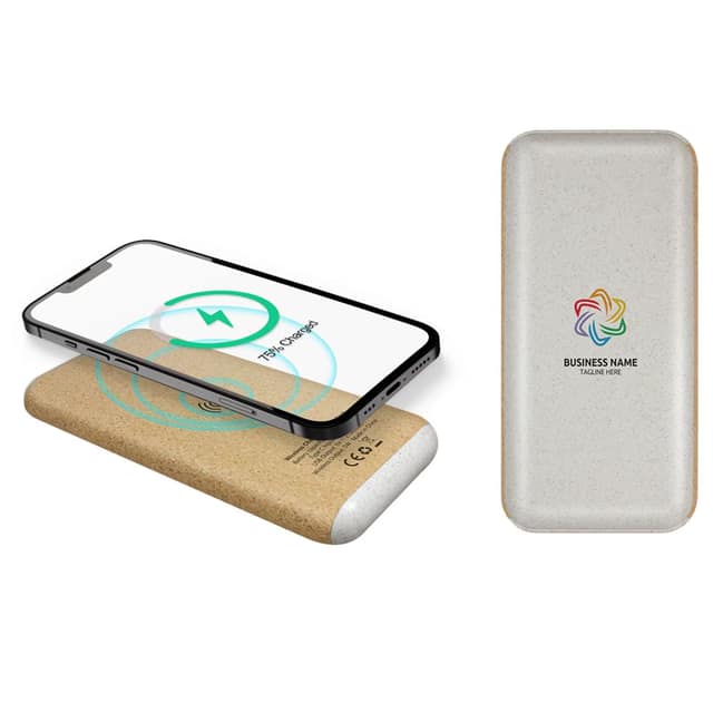 Powerbank 10.000 mAh Mobil Şarj Cihazı - Naturel