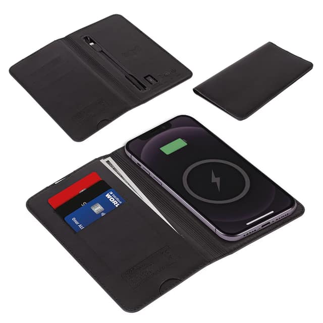 mAh Powerbank Cüzdan - Füme
