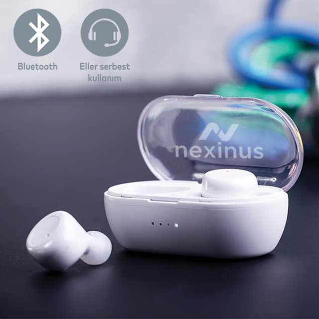 Bluetooth Kulaklık - Beyaz