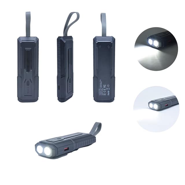 Fenerli Powerbank - Siyah