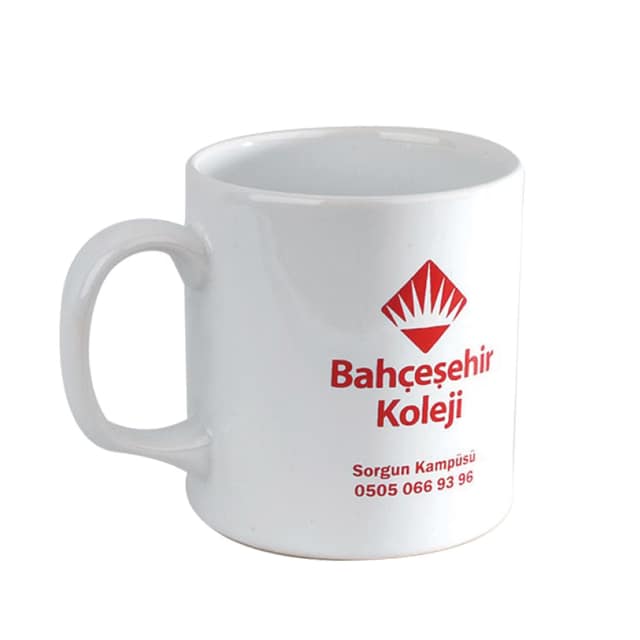 Seramik Kupa - Beyaz