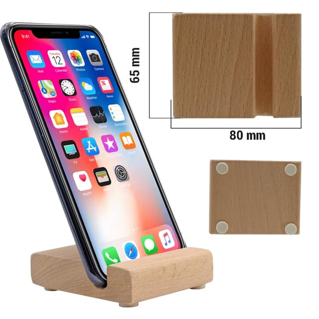 Ahşap Telefon Standı - Ahşap