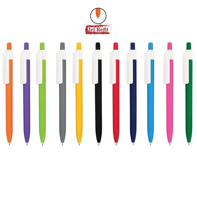Plastik Tükenmez Kalem ( Jel Refil )