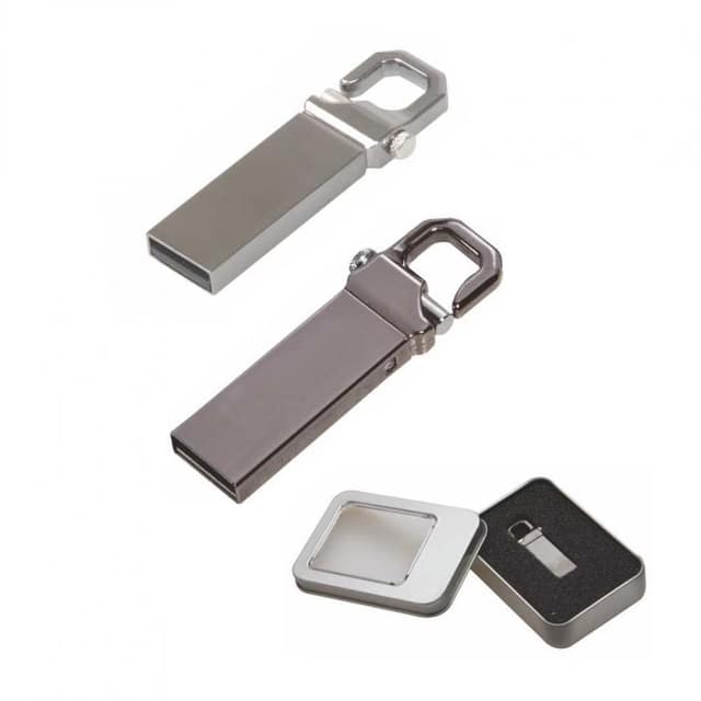 Metal Usb Bellek 8 GB - GÜMÜŞ