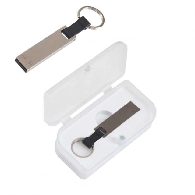Metal Usb Bellek 8 GB - GÜMÜŞ