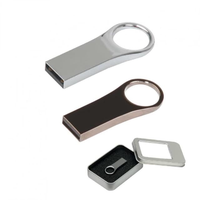 Metal Usb Bellek 32 GB - GÜMÜŞ