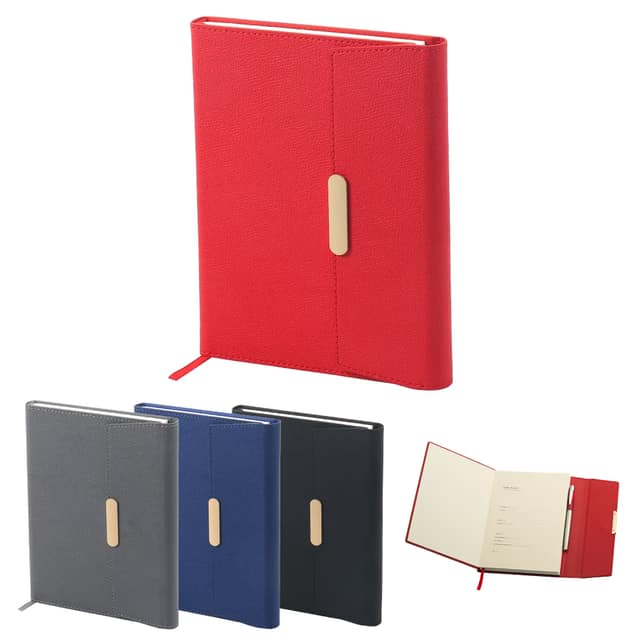 Termo Deri Tarihsiz Defter ( 14,5 x 21 cm ) - SİYAH