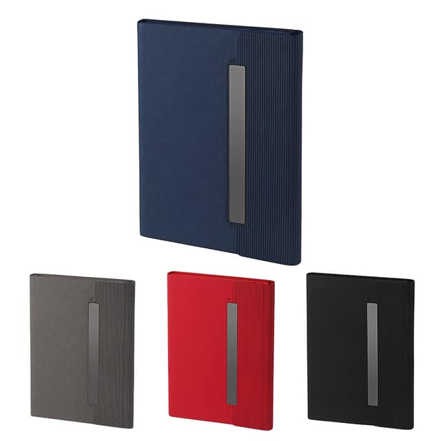 Termo Deri Kapak Tarihsiz Defter ( 14.5 x 21 cm ) - SİYAH