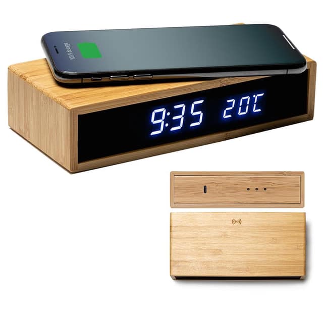 Bambu Wireless Şarj Cihazı - AHŞAP