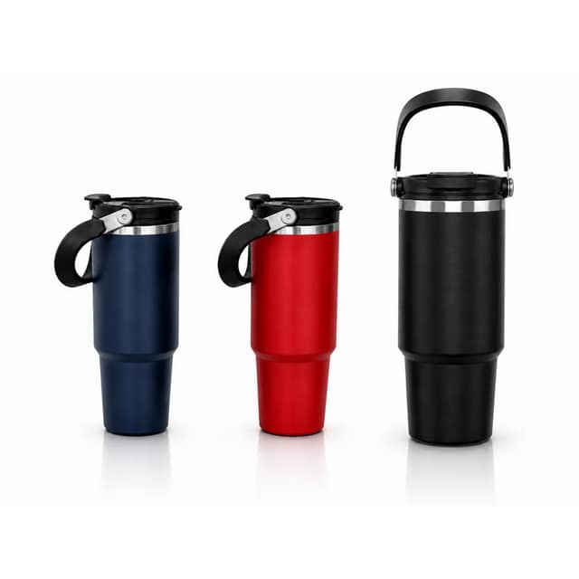 Çelik Termos ( 900 ml ) - SİYAH