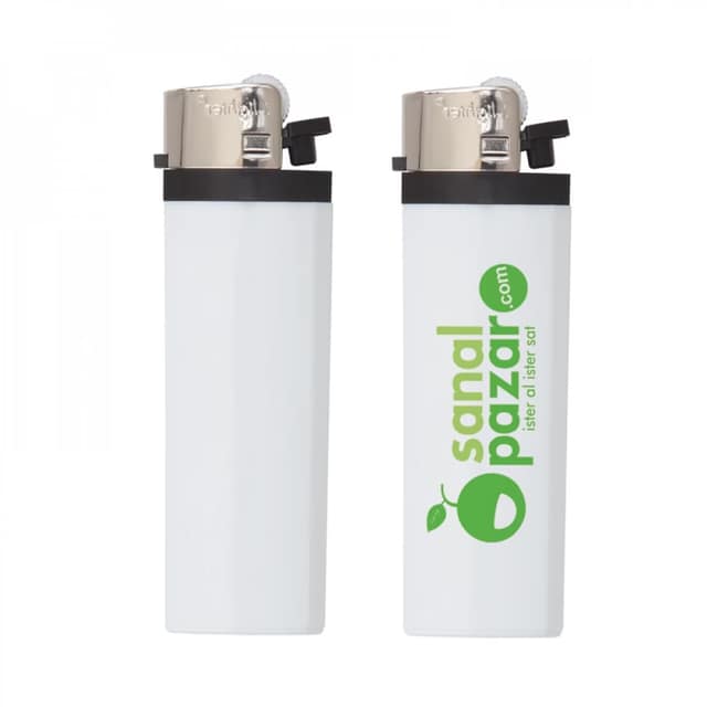 i-Lighter Taşlı Çakmak - BEYAZ