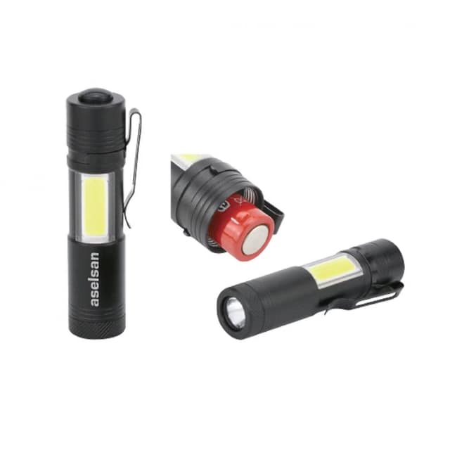 XPE + COB Led El Feneri - SİYAH