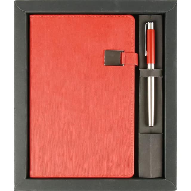 Hediyelik Set - Kırmızı / 24,7 x 21 x 2 cm
