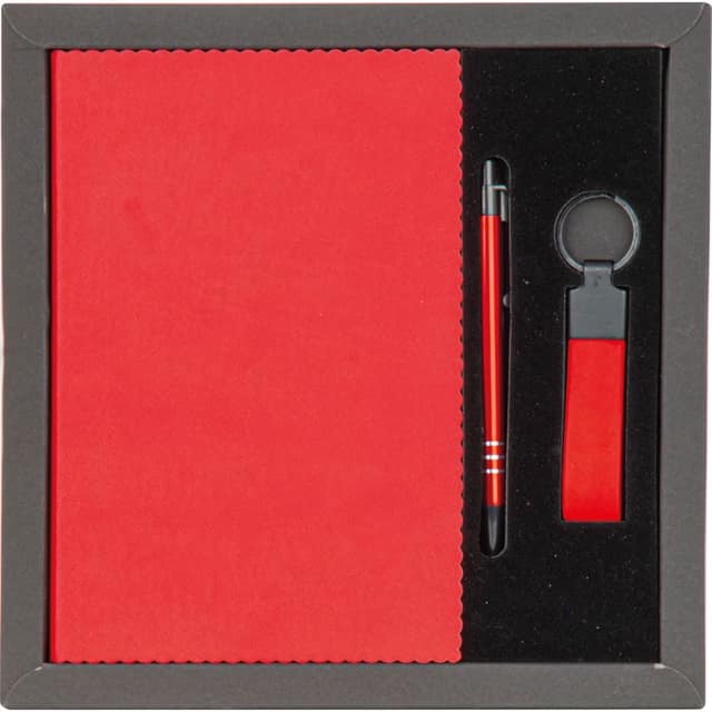 Hediyelik Set - Kırmızı / 24,5 x 24,5 x 1,6 cm
