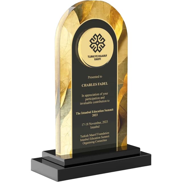 Kristal Plaket - 15 x 25 cm