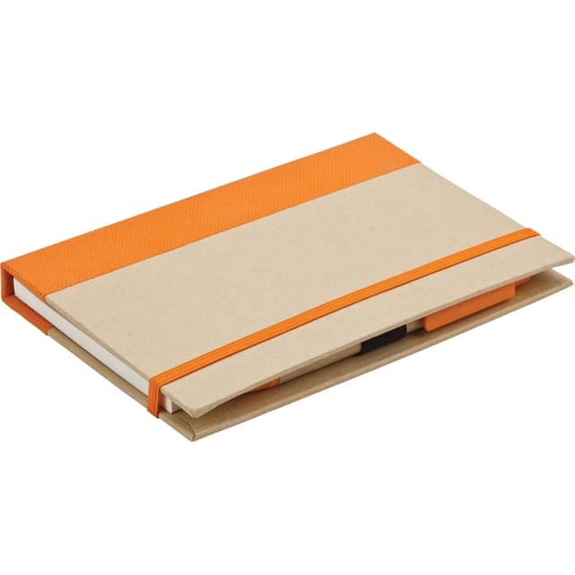 Renkli Yapışkanlı Notluk - Turuncu / 17,5 x 12 x 1,5 cm