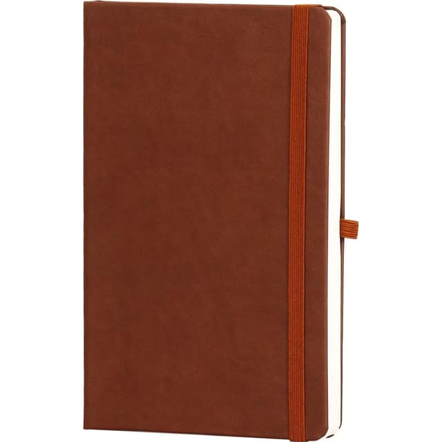 Tarihsiz Defter - Kahve / 13 x 21 cm