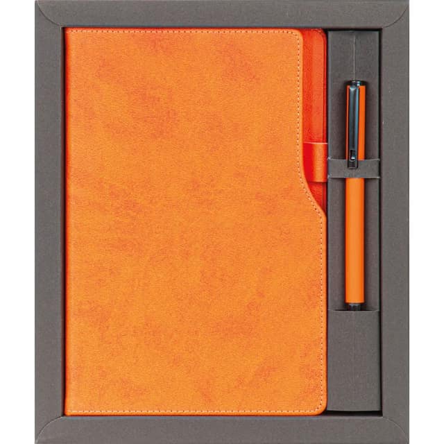 Hediyelik Set - Turuncu / 24,7 x 21 x 2 cm