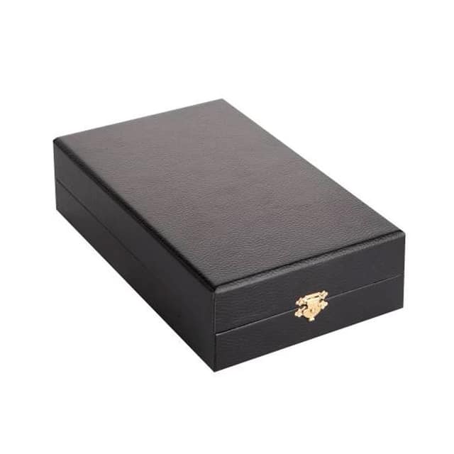 Kristal Plaket Kutusu - Siyah / 15 x 25 x 6,5 cm