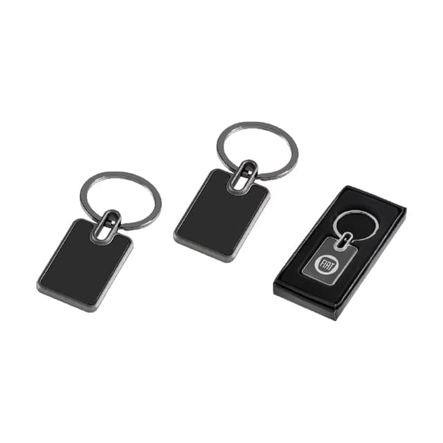 Çift Taraflı Metal Anahtarlık - Metal