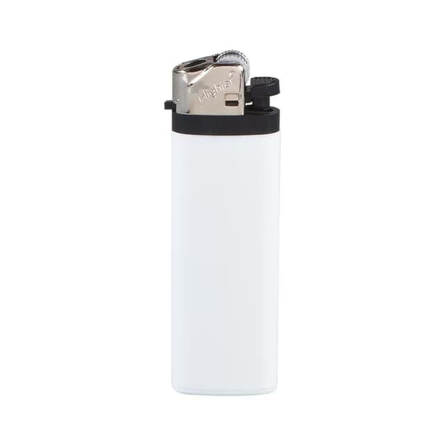 YMN-224 I-Lighter Midi Taşlı Siboplu Çakmak - Beyaz