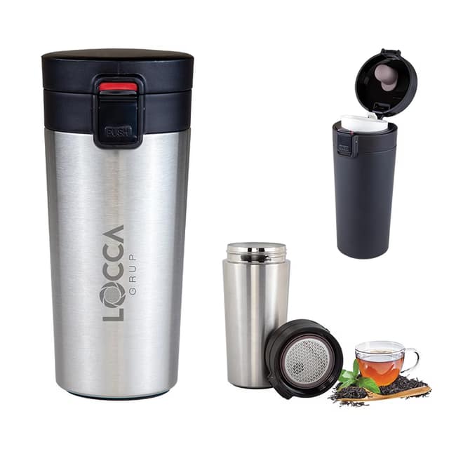 Çelik Termos / 350 ml - Krom / 350 ML