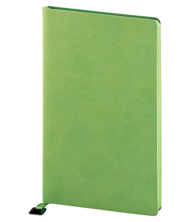13 x 21 Yumuşak Kapaklı Termo Deri Defter - F.Yeşili