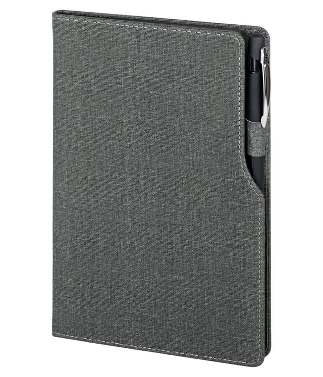 15 x 21 Termo Deri Defter (Ivory Kağıt) - Füme