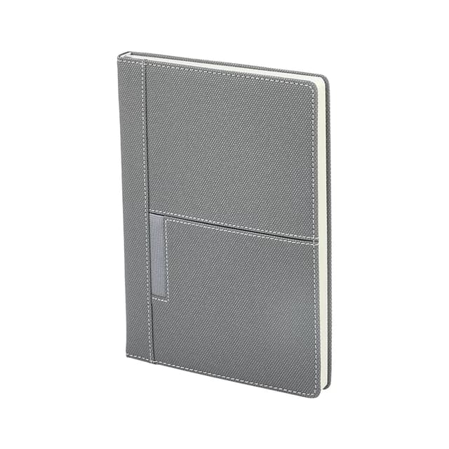 15 x 21 Termo Deri Defter - Gri