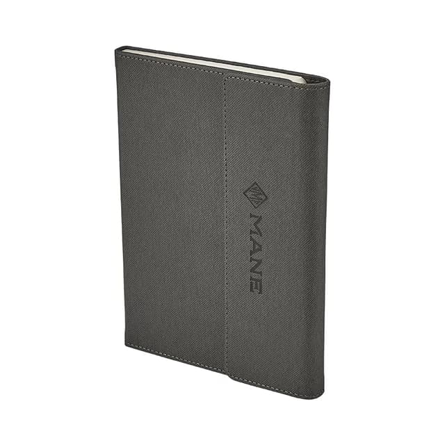 15 x 21 Termo Deri Defter - Gri