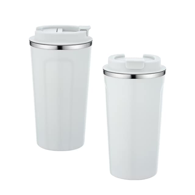Çelik Termos / 450 ml - Beyaz / 450 ML