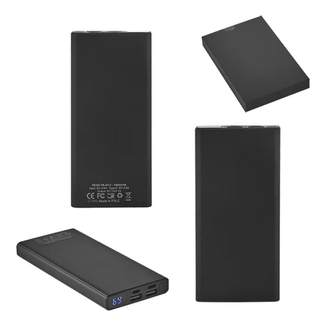 PB-4012 10.000 mAh Powerbank - Siyah