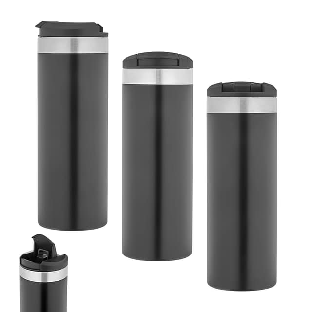 Çelik Termos / 450 ml - Siyah / 450 ML