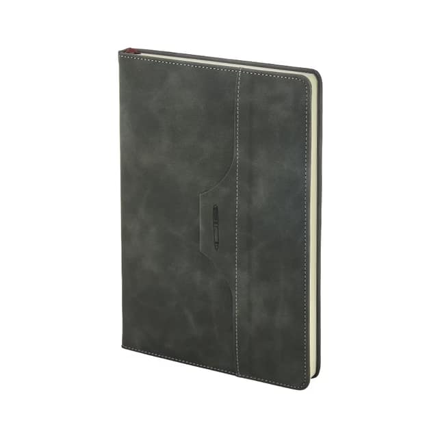 15 x 21 Termo Deri Defter - Füme