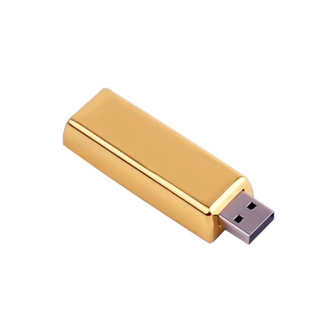 F-207-32 32 GB Usb Bellek - Altın / 32 GB