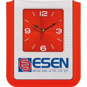 Plastik Duvar Saati ( 29 x 37 cm )